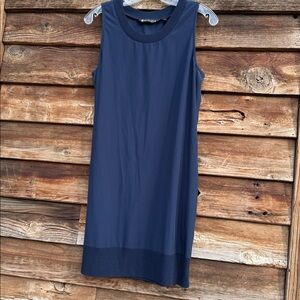 Athleta navy sleeveless mini dress or tunic